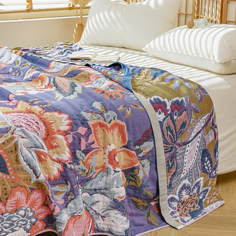 Ownkoti Dreamy Floral Pure Cotton Gauze Quilt - image 3