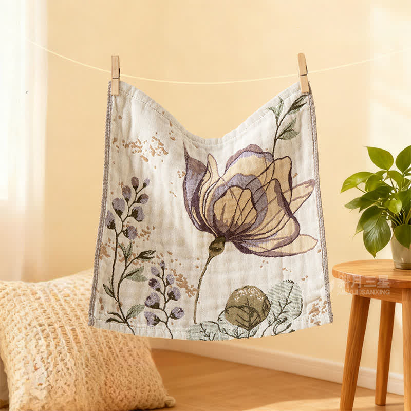 Ownkoti Elegant Floral Cotton Kitchen Absorbent Towel - image 3
