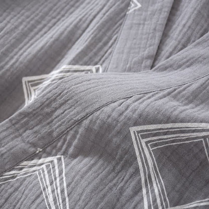 Ownkoti Unisex Diamond Cotton Kimono Loungewear Set - image 10