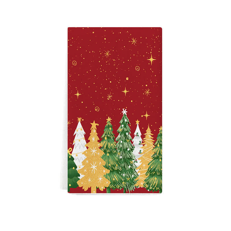 Ownkoti Christmas Tree Absorbent Multi-use Towel - image 4