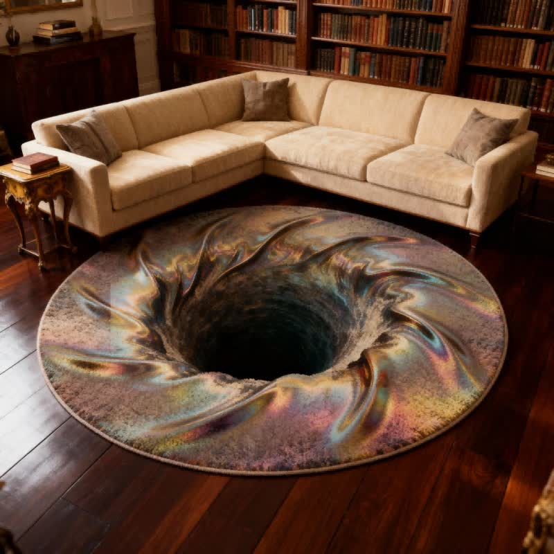 Ownkoti Ocean 3D Effect Optical Illusion Rug - image 2