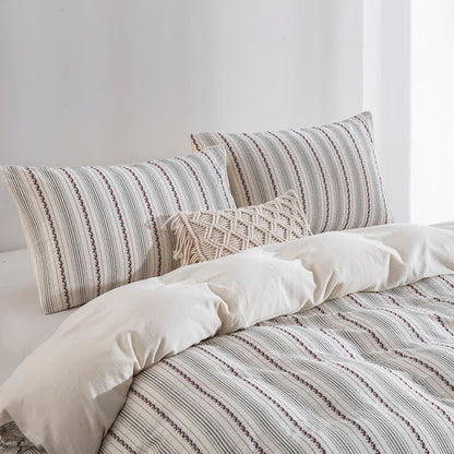 Ownkoti Fairycore Embroidered Cotton Duvet Cover Set(3PCS) - image 3