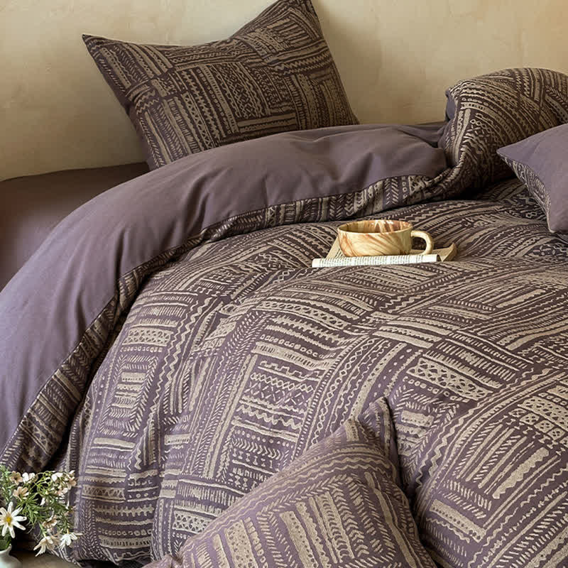 Ownkoti Bohemian Tribal Brushed Cotton 4-Piece Set - image 6