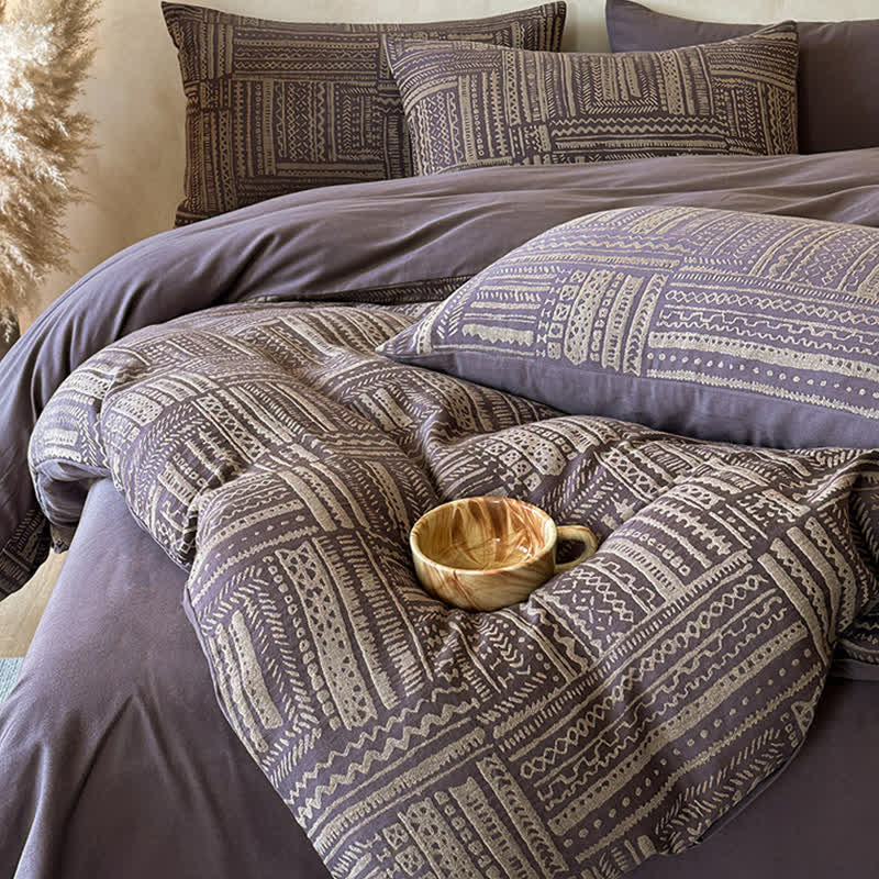 Ownkoti Bohemian Tribal Brushed Cotton 4-Piece Set - image 4