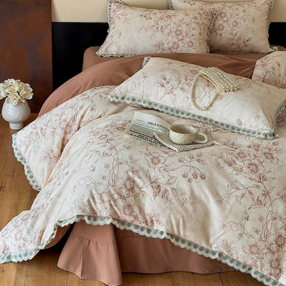 Ownkoti Pure Cotton Vintage Botanical Cotton Bedding - image 16