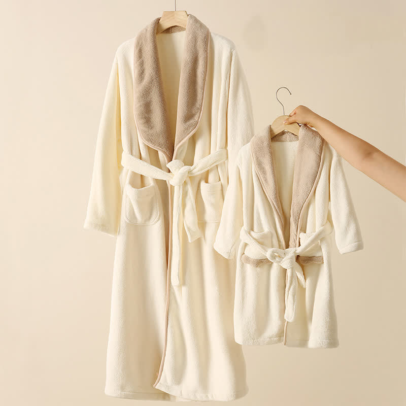 Matching Family Solid Plush Robe - image 0