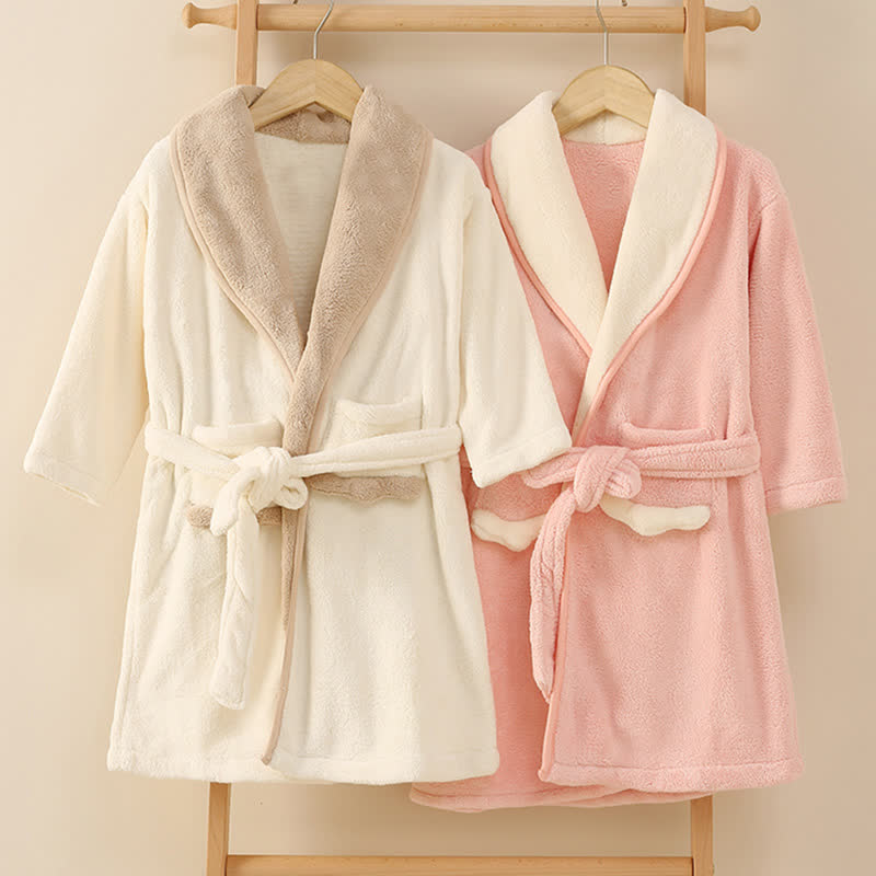 Matching Family Solid Plush Robe - image 2