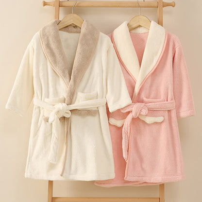 Matching Family Solid Plush Robe - image 2