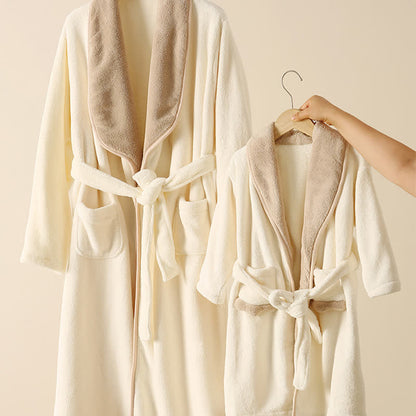 Matching Family Solid Plush Robe - image 1