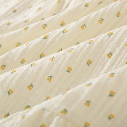 Cherry Print Cotton Gauze Cami Pajamas - image 8