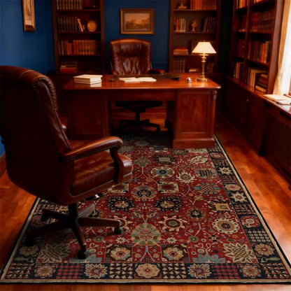 Vintage Persian Rectangle Washable Area Rug - 8' x 10' - image 0