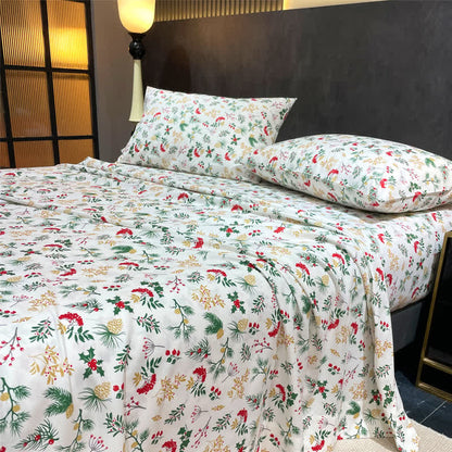 Christmas Festive Botanical Sheet Set - image 1