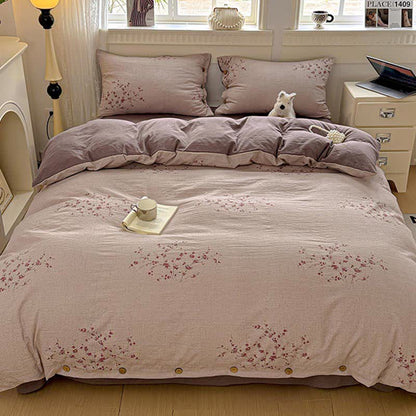 Elegant Plum Blossom Bedding Set - image 2