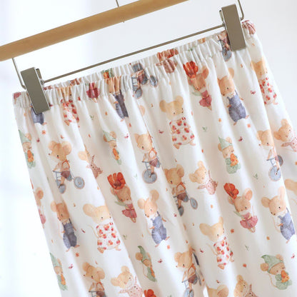 Cartoon Animal Brushed Cotton Loungewear Set - image 8