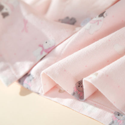 Cute Dog Cat Brushed Cotton Loungewear Set - image 12