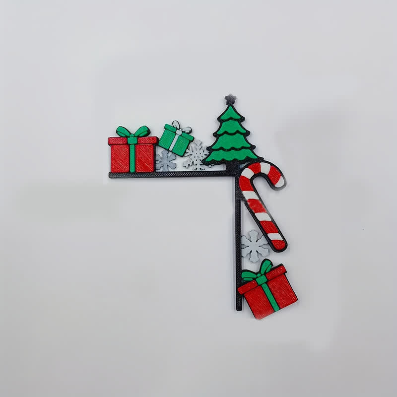Christmas Tree Gift Door Frame Decor - image 6