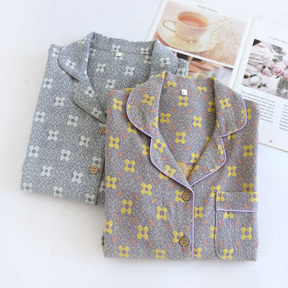 Four-leaf Clover Inspired Cotton Loungewear Set - image 1