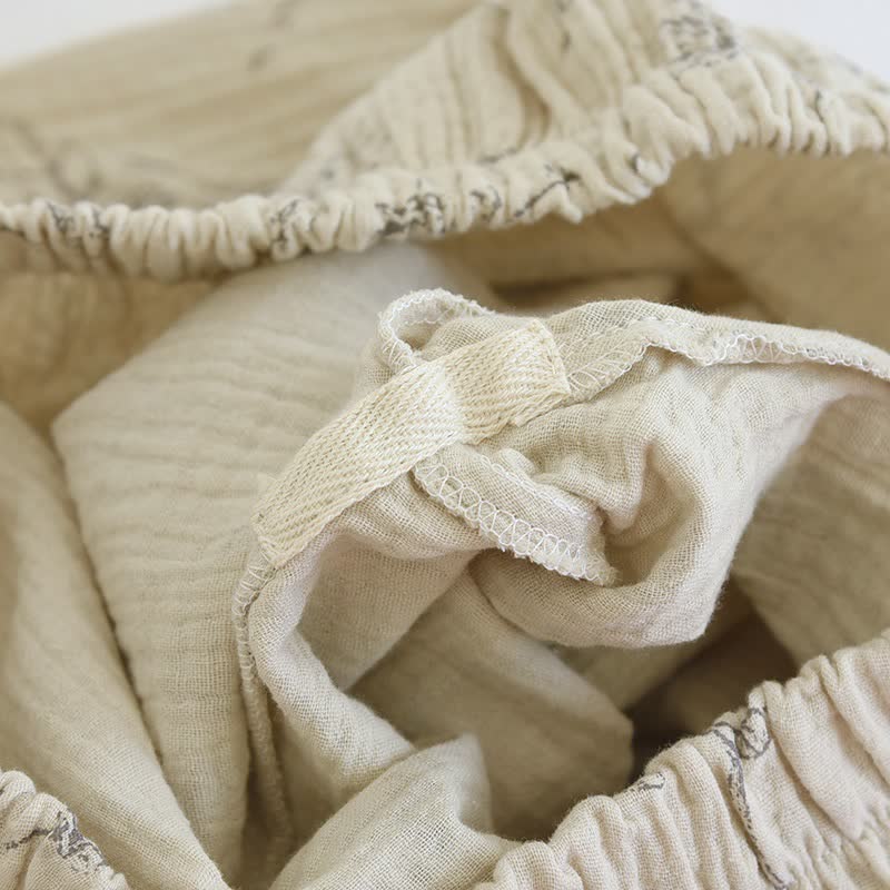 Elegant Vintage Floral Cotton Loungewear Set - image 14