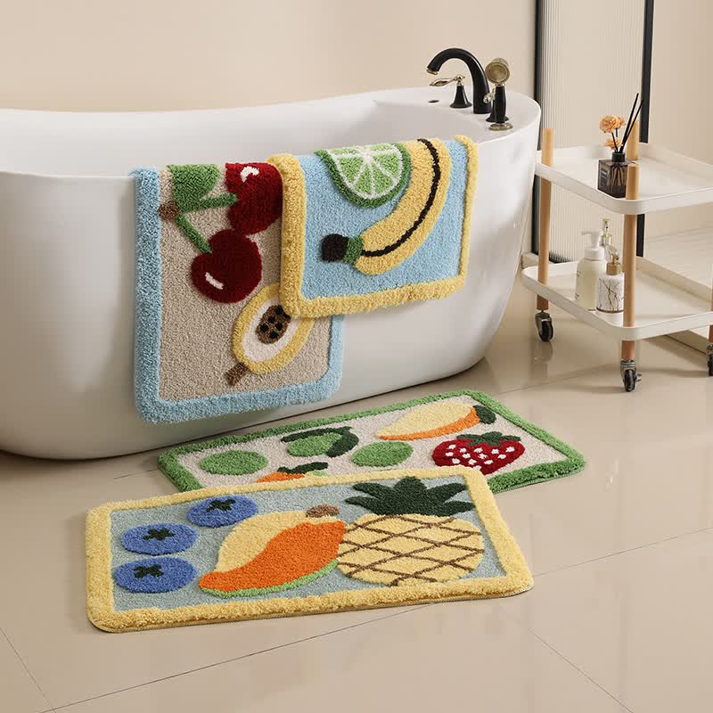 Fun Fruit Non-slip Bath Mat - image 0