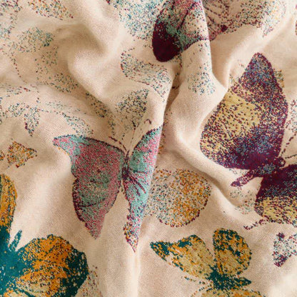 Elegant Butterfly Tassel Cotton Blanket - image 9