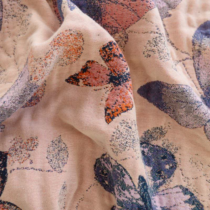 Elegant Butterfly Tassel Cotton Blanket - image 4