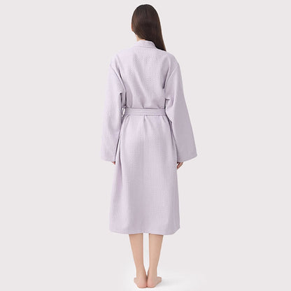 Ownkot Quick-drying Waffle Weave Cotton Spa Bathrobe - image 7