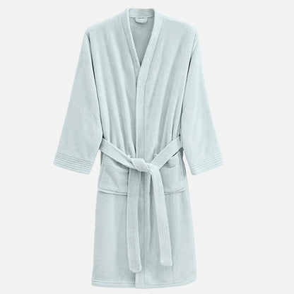Ownkot Unisex Cozy Hotel & Spa Terry Cloth Robe - Light Blue - XL - image 10