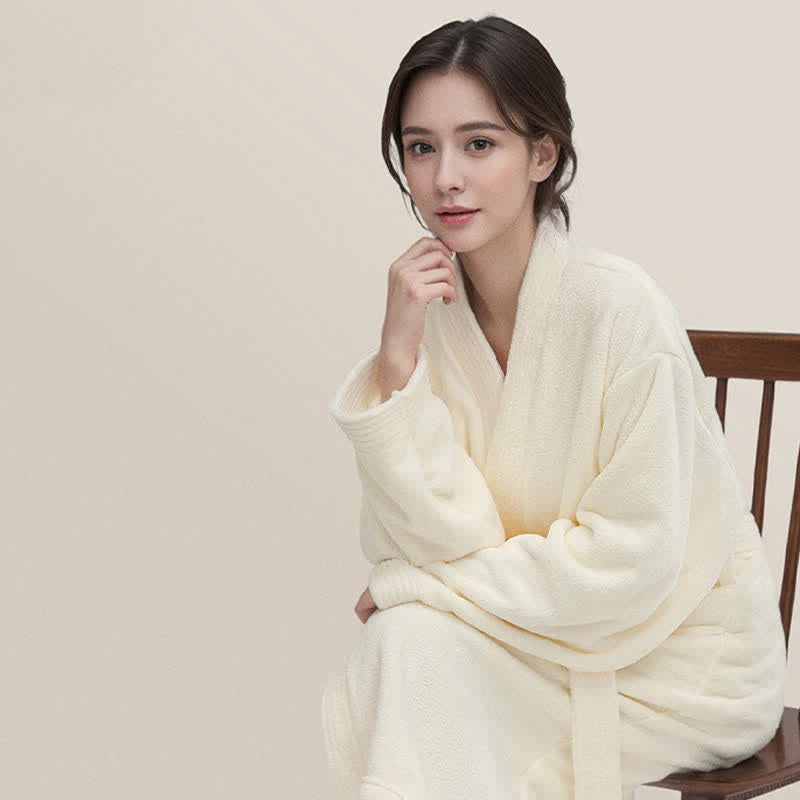 Ownkot Unisex Cozy Hotel & Spa Terry Cloth Robe - image 3