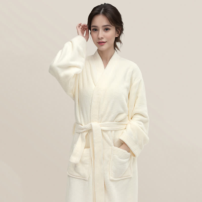 Ownkot Unisex Cozy Hotel & Spa Terry Cloth Robe - image 0