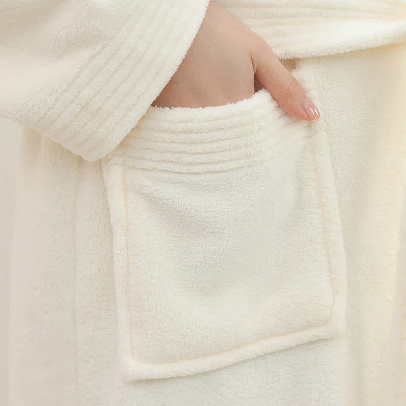 Ownkot Unisex Cozy Hotel & Spa Terry Cloth Robe - image 4