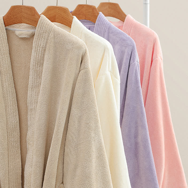 Ownkot Unisex Cozy Hotel & Spa Terry Cloth Robe - image 1