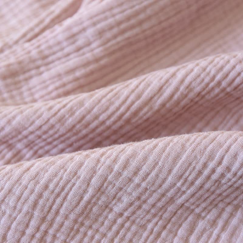 Oriental Style Cotton Gauze Kimono Loungewear - image 15