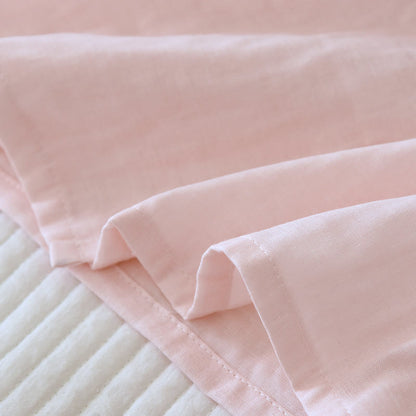 Floral Embroidery Cotton Gauze Kimono Loungewear - image 12