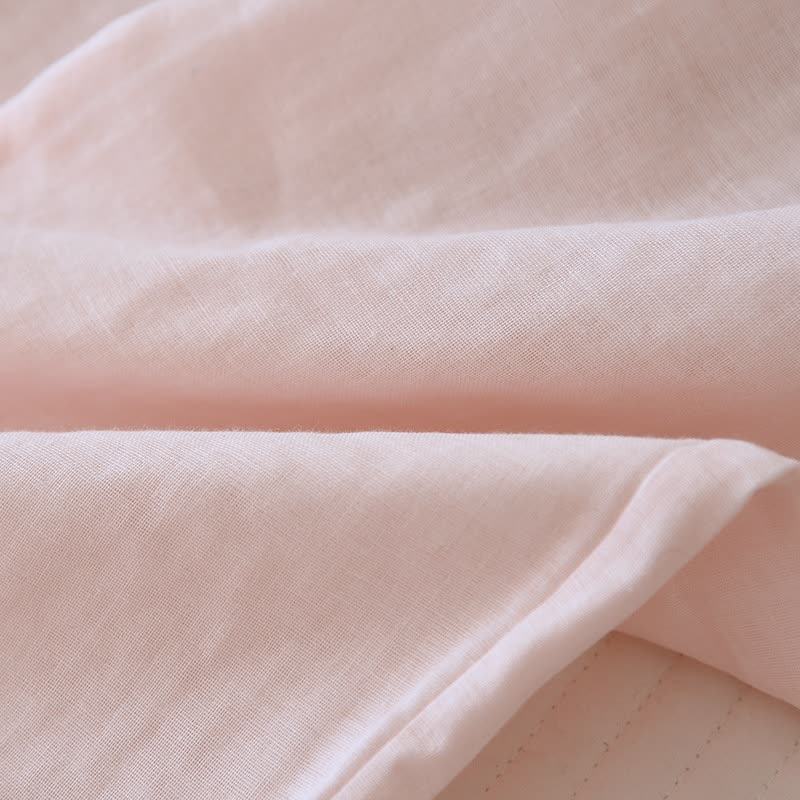 Floral Embroidery Cotton Gauze Kimono Loungewear - image 10