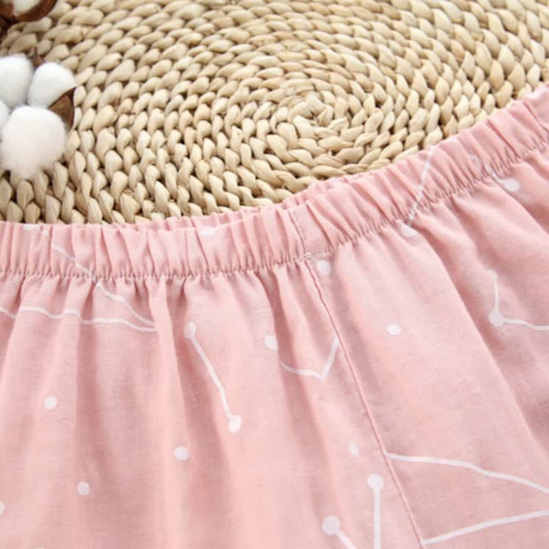 Couple Matching Line Cotton Kimono Loungewear - image 8