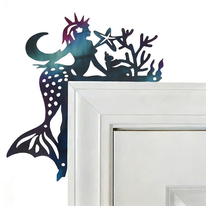 Marine Life Door Frame Decor - Mermaid - 4PCS - image 21