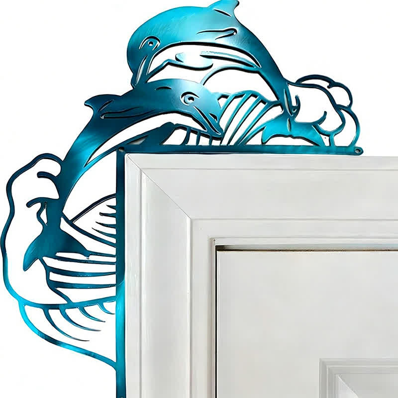 Marine Life Door Frame Decor - Dolphin - 4PCS - image 9