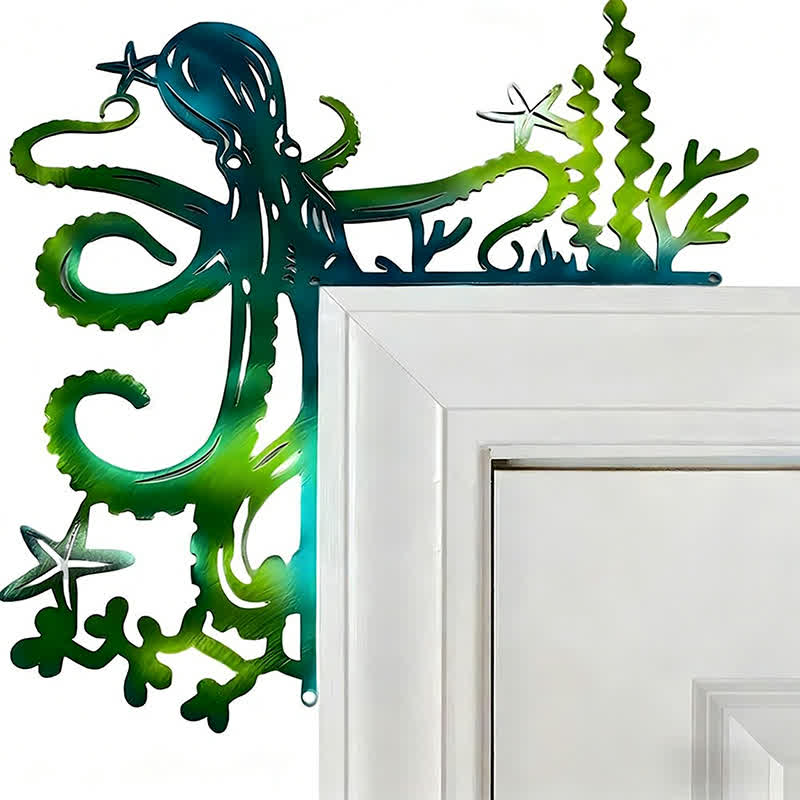Marine Life Door Frame Decor - Octopus - 4PCS - image 13