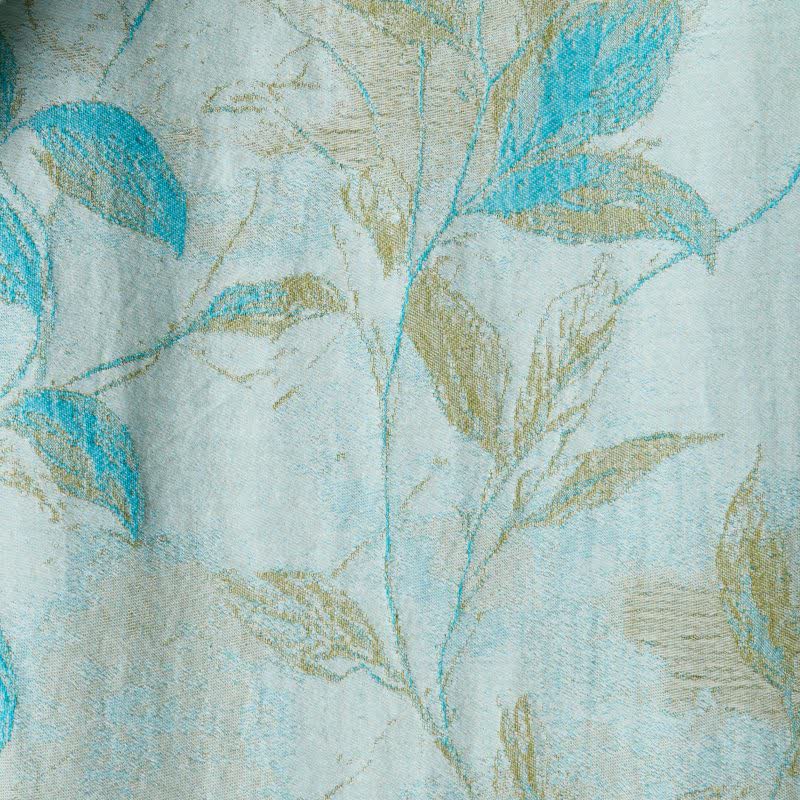 Weekend Escapades Natural Leaf Cotton Gauze Kimono Robe - image 13