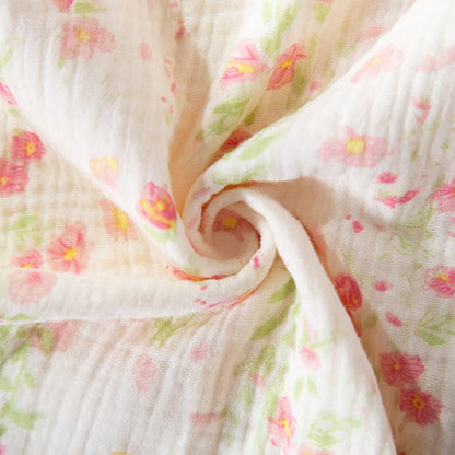 Elegant Begonia Cotton Gauze Pajama Set - image 13