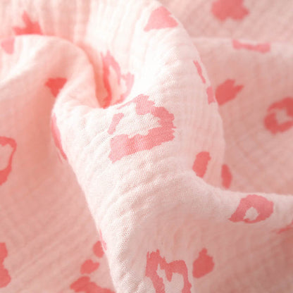 Heart Leopard Print Cotton Pajama Set - image 9