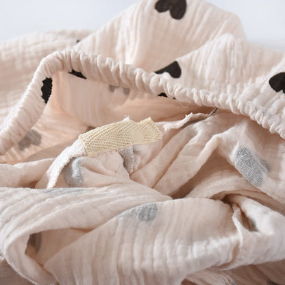 Black Heart Pure Cotton Pajama Set - image 12