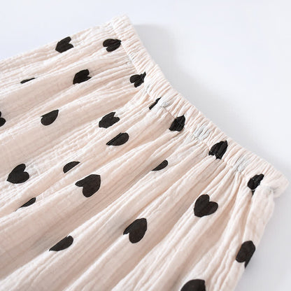 Black Heart Pure Cotton Pajama Set - image 10