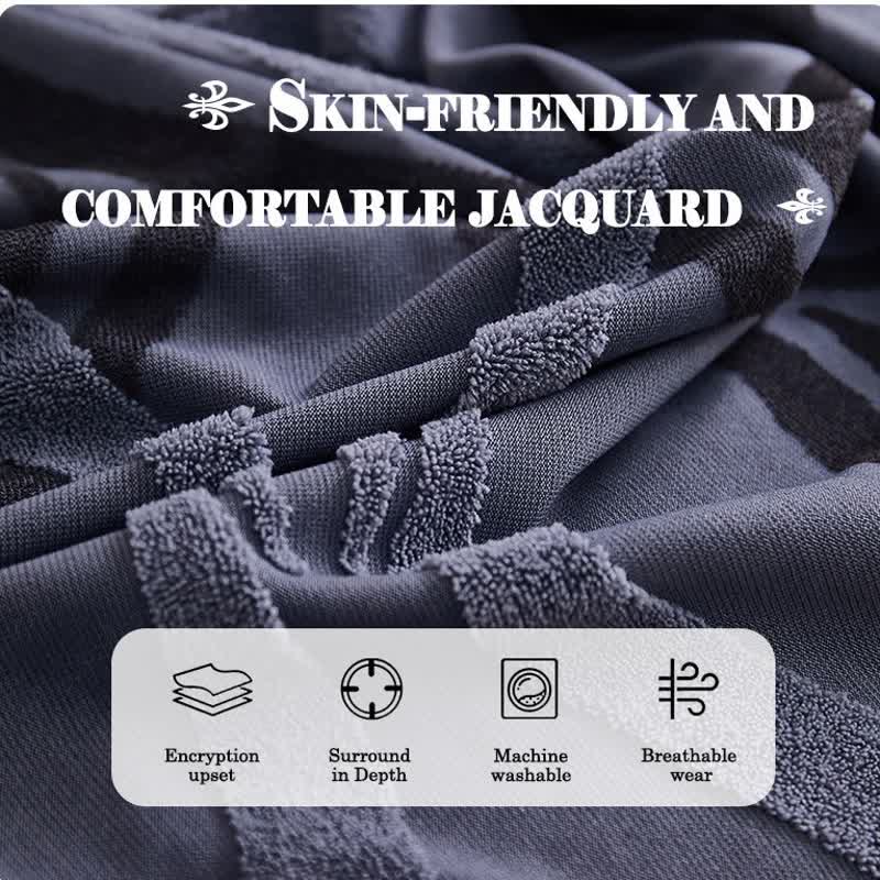 Jacquard Elastic Non-Slip Couch Slipcover - image 4