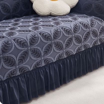 High-Stretch 3D Jacquard Couch Slipcover - image 10