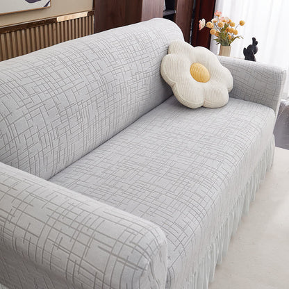 Elastic Full-Wrap Universal Fit Slipcover - image 4