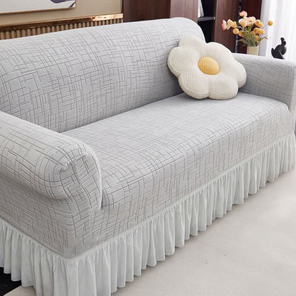 Elastic Full-Wrap Universal Fit Slipcover - image 3