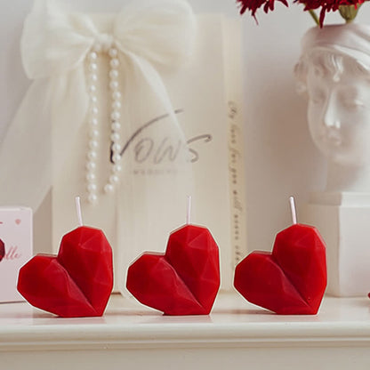 Romantic Handmade Heart Scented Candle - image 2