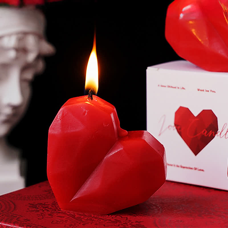 Romantic Handmade Heart Scented Candle - image 7