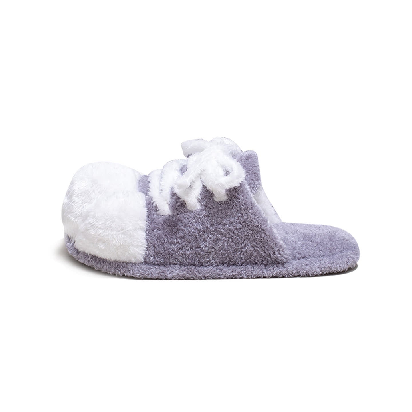 Cat Paw Lace-Up Closed-Toe Plush Slippers - image 18